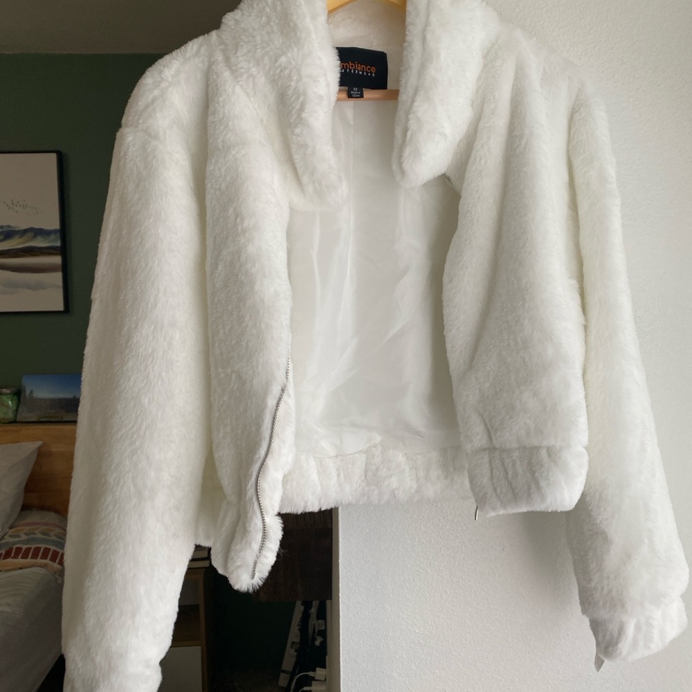 Faux Fur Bridal Jacket